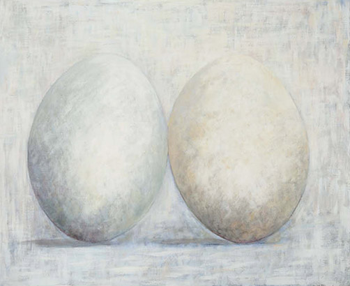 Äggen, painting