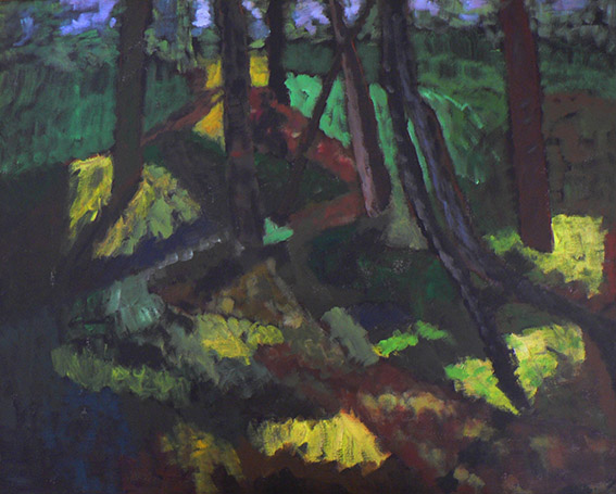 Skogen, painting